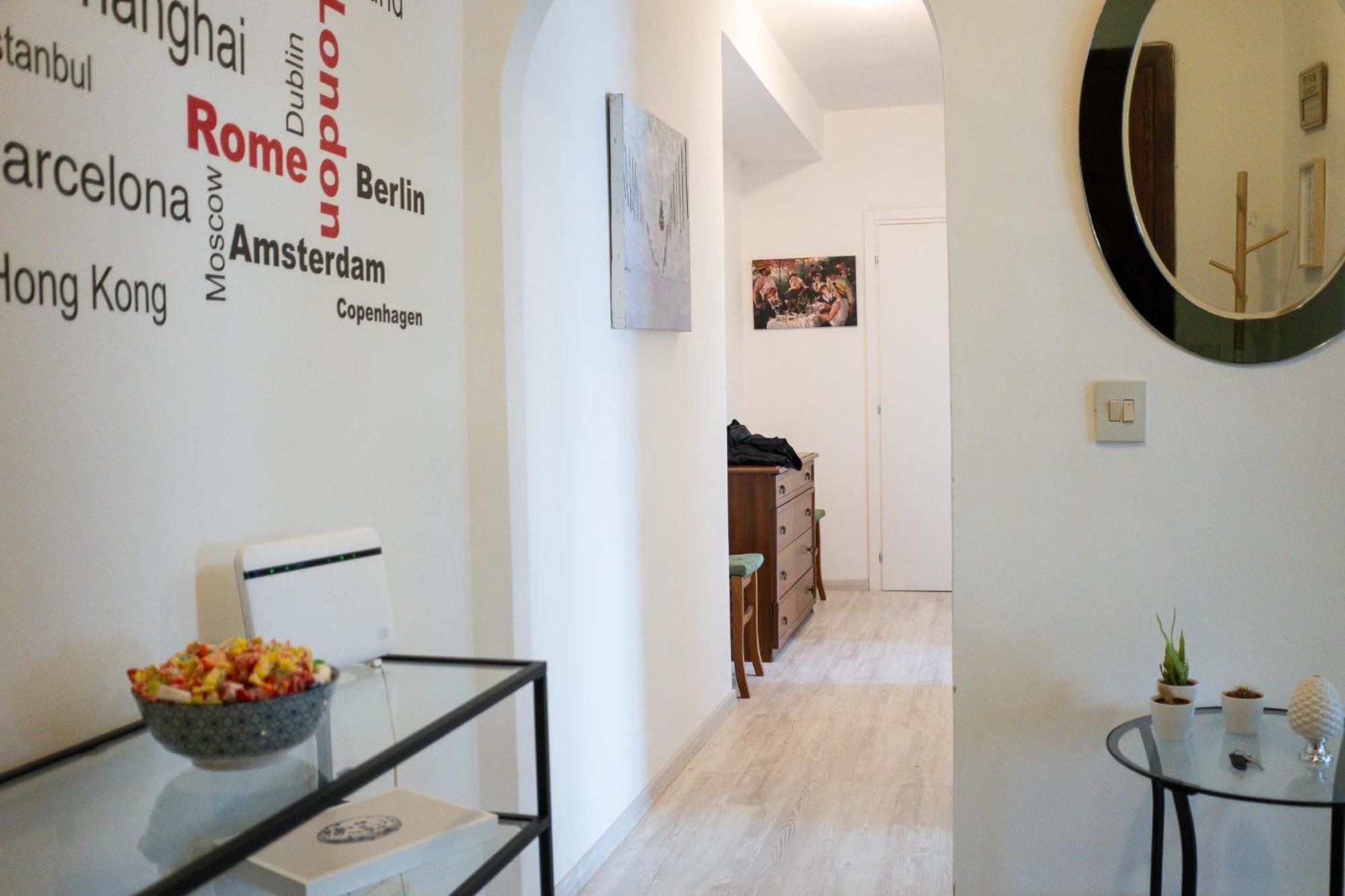 Nonna Pina Guest House Moderno Appartamento Vicino Metro AWifi,Netflix Rom Eksteriør billede